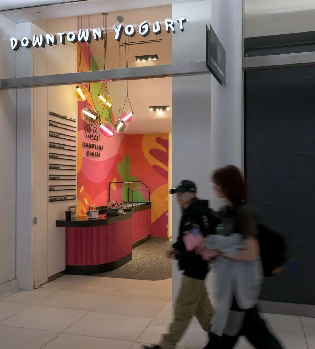 Downtown Yogurt Store